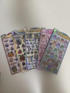 【正規品】パペットスンスン うるちゅるポップシール おぱんちゅうさぎ　シール5点