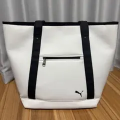 PUMA プーマ ゴルフ トートバッグ 大容量 ホワイト