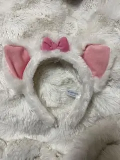 マリーちゃんカチューシャ 白とピンク