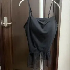 GU 未使用品　ブラフィール　ペプラムキャミソール　サイズM