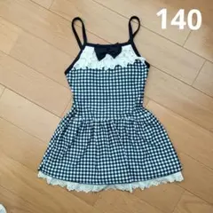 女の子　ワンピース水着　140cm