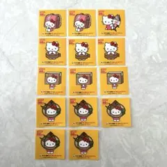 ハローキティ　サンリオ　コラボ　ヤマト運輸　シール　5種類14枚セット
