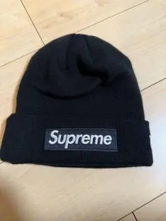 Supreme New Era Box Logo Beanie Black