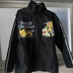 ポケモンダイヤモンド＆パール ウィンドブレーカーブラック120cm