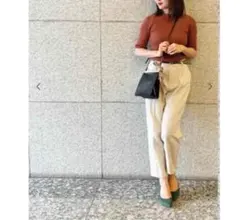 美品ロペピクニック38プレミアムフィールテーパードパンツMテーパードパンツvis