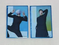 アニメーション呪術廻戦展 クリアカード 懐玉・玉折 五条悟・夏油傑2枚セット