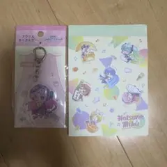 巡音ルカ アクリルキーホルダー メモ帳 セット ボーカロイド