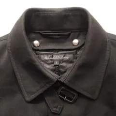 ユナイテッドアローズ　ブラック　　　　　　　　　ステンカラーコート