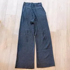 UNIQLO ウォッシャブルニットリブパンツ　妊婦　ズボン　マタニティズボン