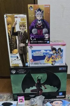 鬼滅&ドラゴンボール&HUNTER×HUNTER&ワンピース　一番くじセット