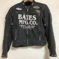 ※最終値下げ※ バイクウェア　メンズBATES カスタムレザー ジャケット L BATES ベイツ BAJ-1J レザージャケット バイク ジャケット