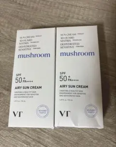 VT mushroom AIRY SUN CREAM 2個セットのサムネイル
