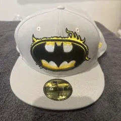 超美品】NEWERAxBATMAN 59fifty 7 1/4 黒x灰色 - メルカリ