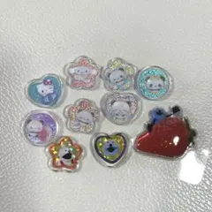 正規品おはじきシール　キティ　シナモ　スンスン　もちもちパンダ　ボンボンドロップ