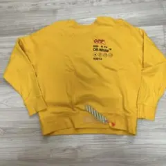 Off-White イエロー トレーナー 2020年モデル