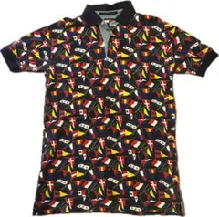90s Tommy hilfiger トミーヒルフィガー flag polo