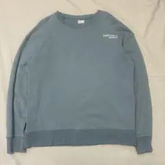 ZARA スウェット トレーナー ブルー系 ドクロ スカル メンズ M相当