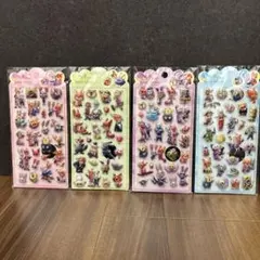 ズートピア ぷくぷくシール 3Dシール 4枚セット