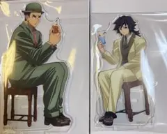 鬼滅の刃 AGF2024 純喫茶　アクリルスタンド 冨岡義勇　悲鳴嶼行冥