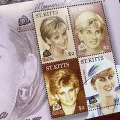 72614セール現品限　外国切手　コンゴ発行ダイアナ妃小型シート 2025年最新】ダイアナ妃 切手の人気アイテム - メルカリ