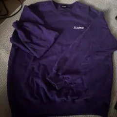 XLARGE スウェット パープル Lサイズのサムネイル