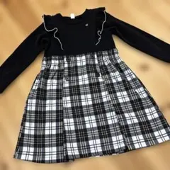 アプレレクール チェック柄ワンピース 110cm