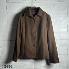 【DAKS】★ダックス★レディース★ジャケット★茶色★(40)★毛★日本製