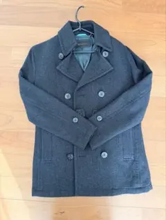 ダークグレー ピーコート Mサイズ　【限定値下げ】