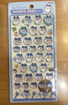 ボンボンドロップシール　ちいかわ　ハチワレ　正規品