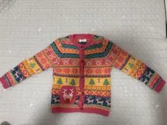 next クリスマスセーター(ボタンあり)92cm