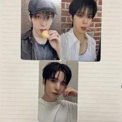 ateez アチズ goldenhour Part3 ユノ トレカセット