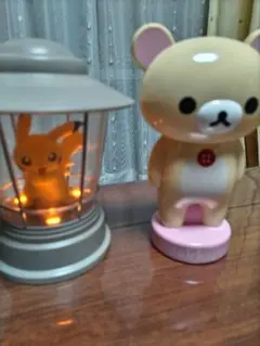 ピカチュウとリラックマ