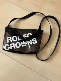ロデオクラウンズ RCWB クリア　ショルダーバッグ　ブラック