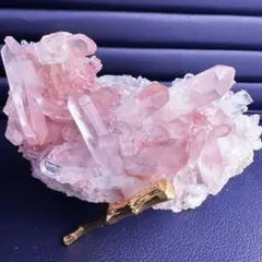 爆レア❗️浄化❗️超綺麗♡超強いパワー ピンク ヒマラヤ クラスター天然石A1565