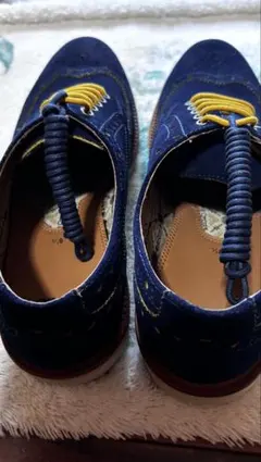 clarksのネイビー (濃いめ)スエード紳士shoes