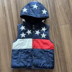Tommy Hilfiger 星条旗ダウンベスト 104 リバーシブル