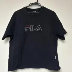 FILA 黒 半袖TシャツＬサイズ