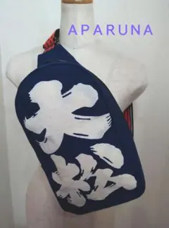 帆前掛けリメイク ボディバック - メルカリ
