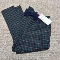 KP ニットプランナー　リボン　チェック　ズボン　110