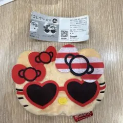 ハローキティSummerdays ポーチコレクション　FACEポーチ　サングラス