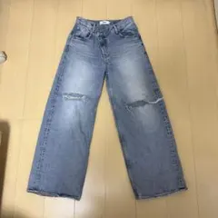 MOUSSY ダメージデニムパンツ M レディースのサムネイル