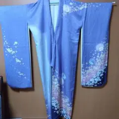 振袖 着物 成人式 薄紫 花柄 着丈163 やまと 新はじく加工済 ワンオーナーのサムネイル