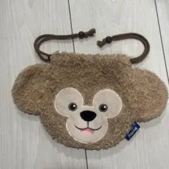 ダッフィー　巾着ポーチ　フェイス