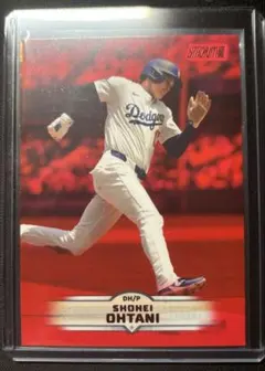 Topps 2025 stadium club 大谷翔平 red