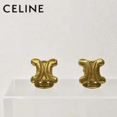 CELINE トリオンフ スタッズ ピアス ゴールド（片耳） - メルカリ