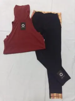 FEELCYCLE フード付きタンクトップとレギンスセット