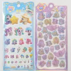 【海外正規品】韓国ティニピン　プクプクシール　フロッキーシール　2枚セット