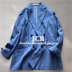 【定番人気】ICB 定価3万 LooseWeave ジャケット ダブル40のサムネイル