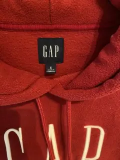 GAP フリース パーカー レッド Sサイズ