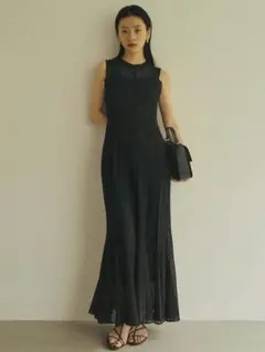 新品タグ付＊anuans＊レーシーニットワンピース